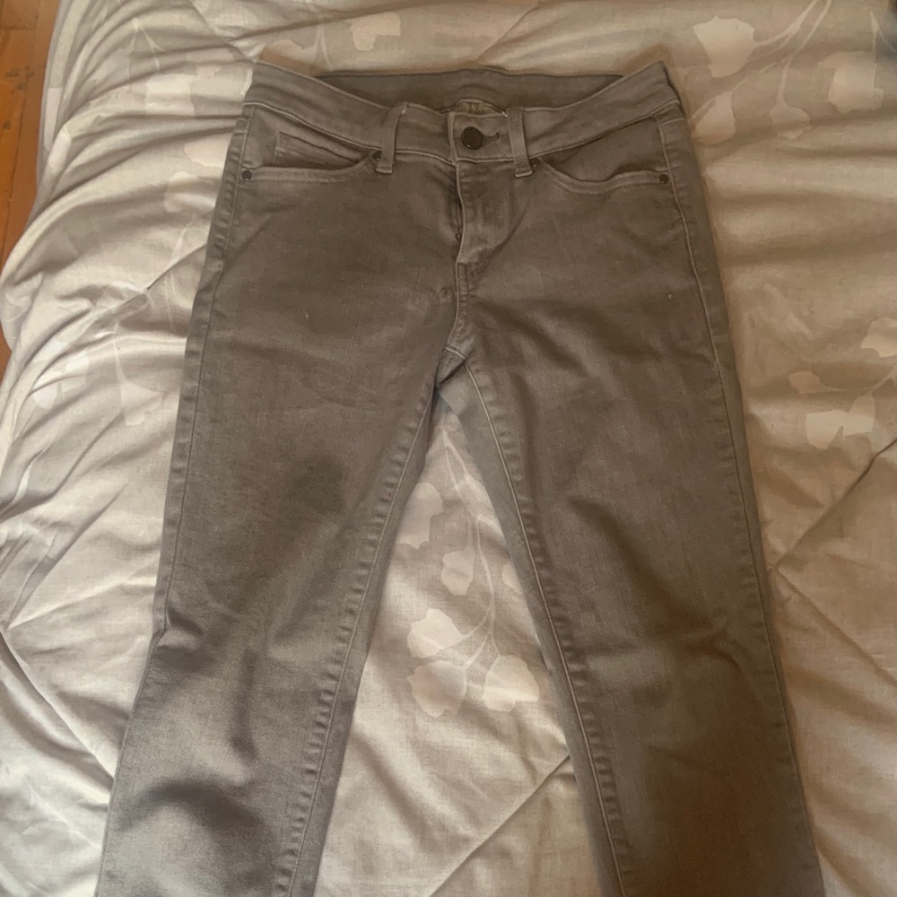 Grey jeans